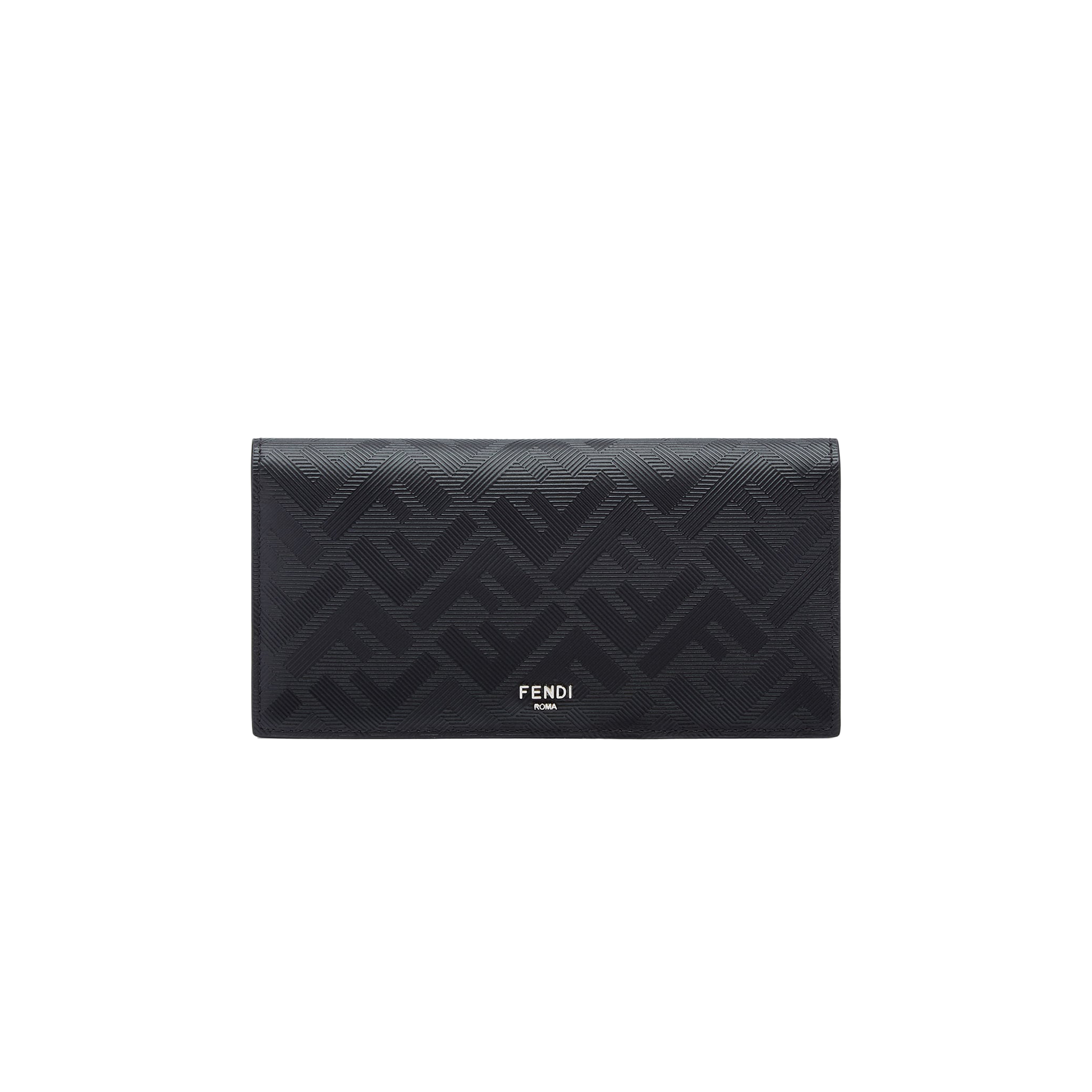F**di shadow wallet black leather wallet 7m0355ajf4f19kp (19*9.5*1.5cm)